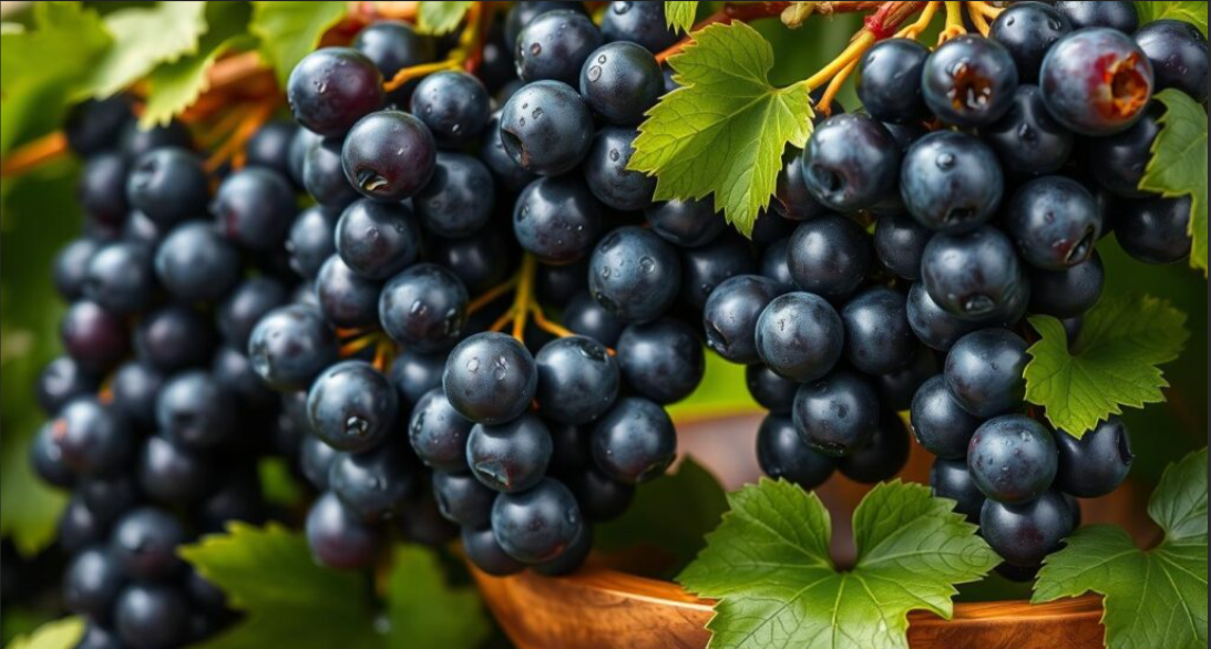 Fresh Black Grapes for bulk wholesale supply
