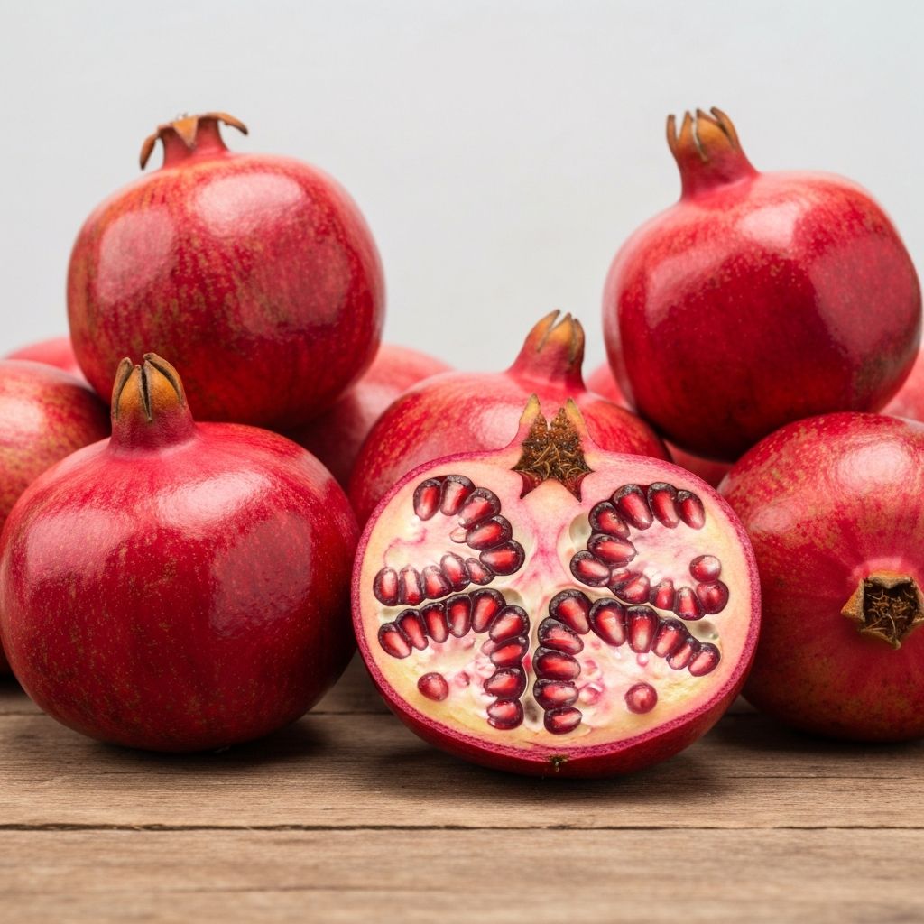 Fresh pomegranates for wholesale in Mumbai